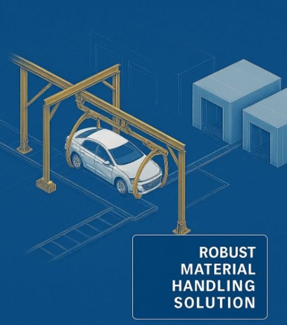 JPM, Sterling Heights MI – Paint Shop Conveyor & Structural Design
